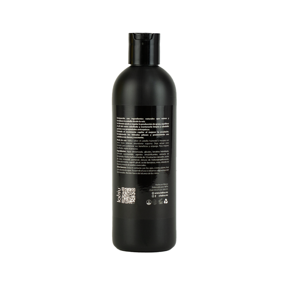 SHAMPOO BERGAMOTA + MINOXIDIL 500ml