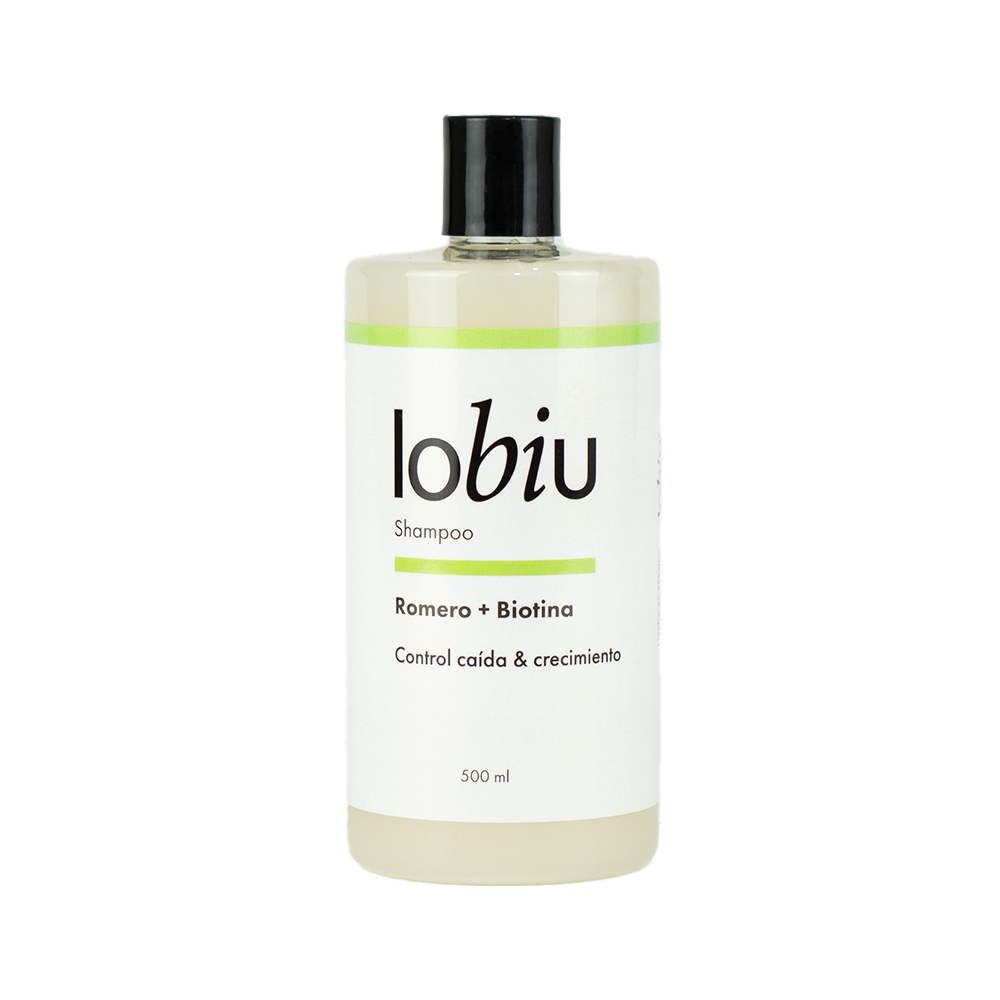 SHAMPOO CRECE + ANTICAÍDA ROMERO, COLA DE CABALLO Y BIOTINA 500ml